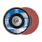 Pferd 5" x 5/8-11 Thd. POLIFAN Flap Disc - A-COOL SG INOX+ALU, Aluminum oxide, 40 Grit, Conical 62244 - alternate 1